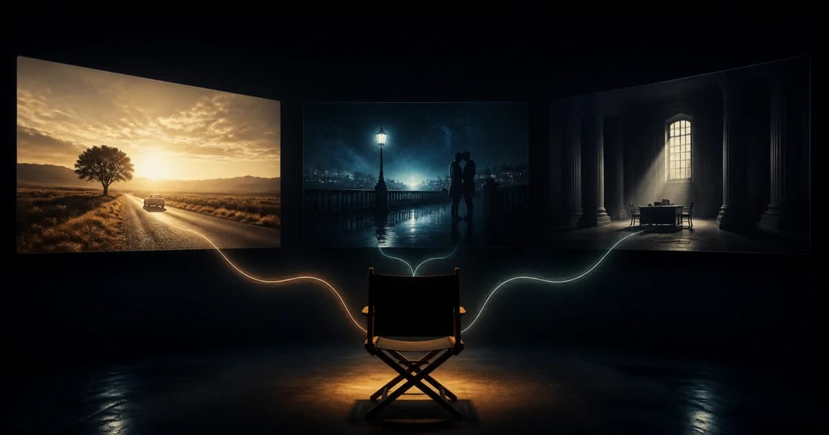 An original triptych of a young actor in period drama, road movie, and art-house settings